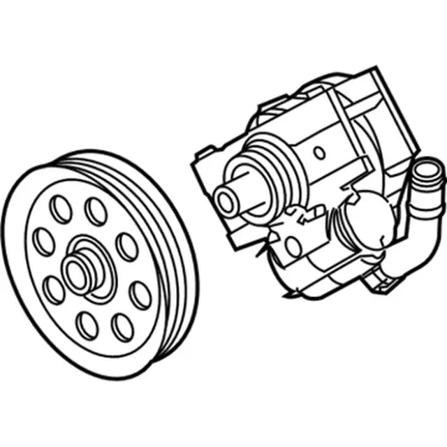 2017-2022 Powerstroke w/ Active Steering Power Steering Pump