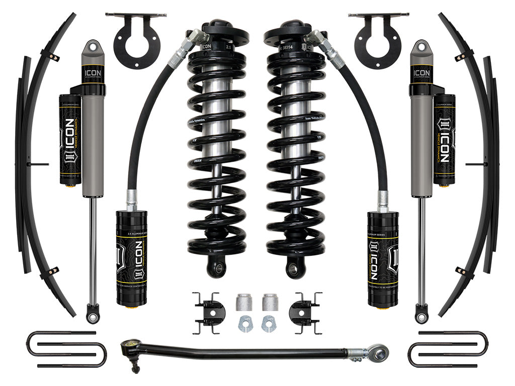2017-2023 Powerstroke ICON 2.5 Front and Rear Lift Kit (ICOK63143L)