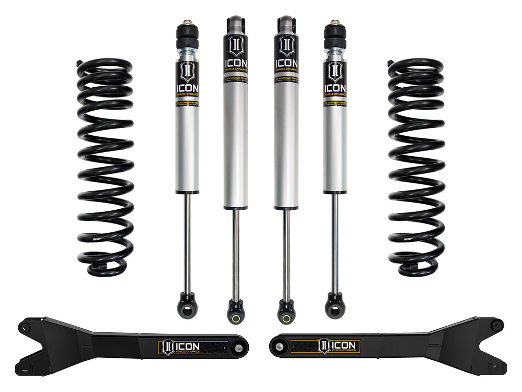 2023-2025 Powerstroke ICON 2.5 Front and Rear Lift Kit (ICOK65890R)