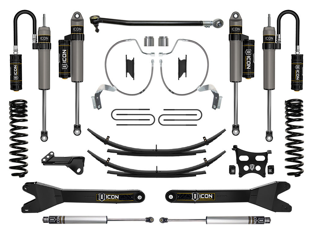 2023-2025 Powerstroke ICON Front and Rear Lift Kit (ICOK65903RL)