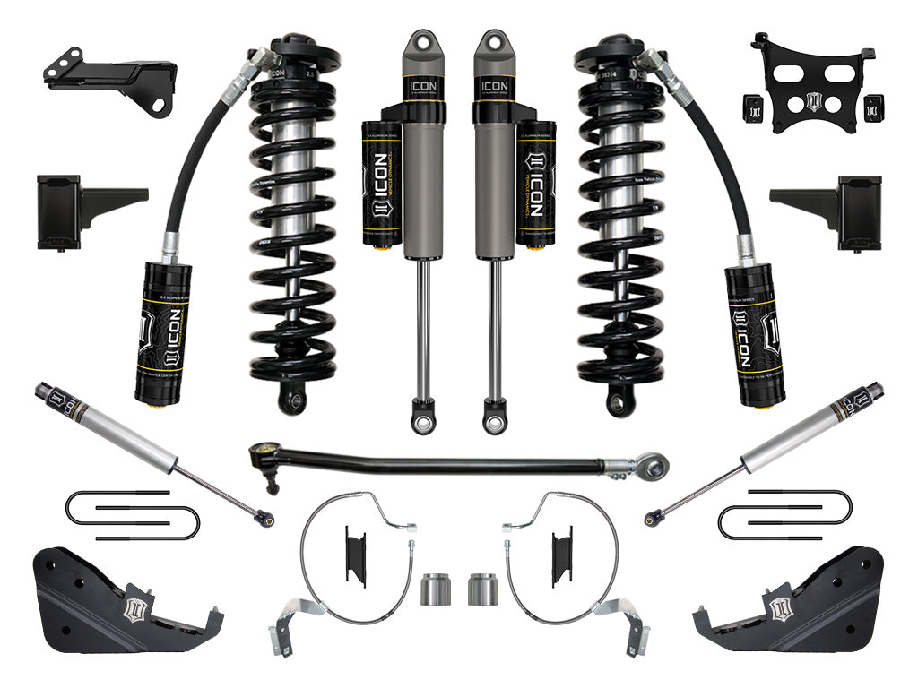 2023-2025 Powerstroke ICON Front and Rear Lift Kit (ICOK63174)