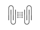 1999-2010 Powerstroke ICON Leaf Spring Axle U-Bolt Kit (ICO37003)