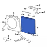 1999-2003 Powerstroke Radiator