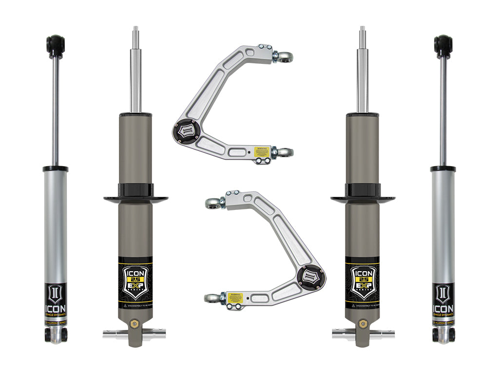 2019-2023 GM 1500 ICON Front and Rear Lift Kit (ICOK73072)