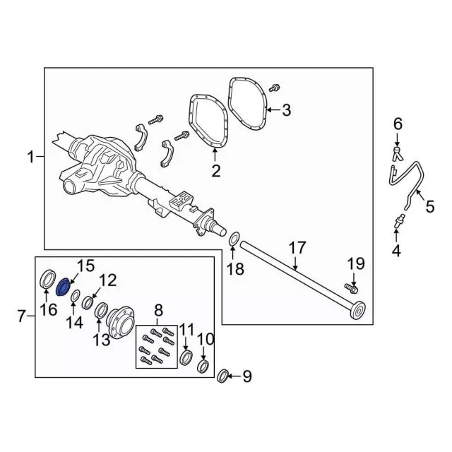 2005-2026 Powerstroke FR Inner Axle Seal