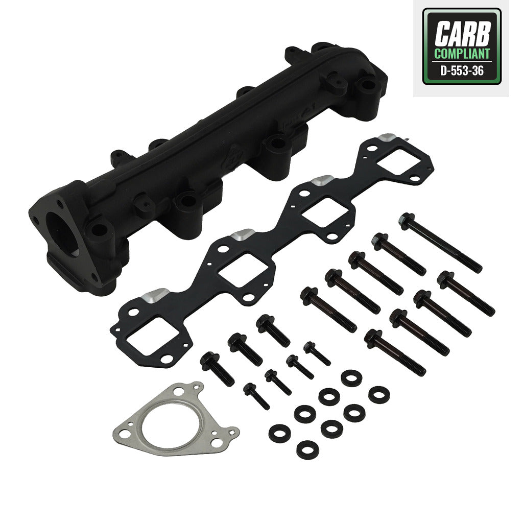 BD Diesel 1041461 exhaust manifold kit, CARB compliant EO D-553-36