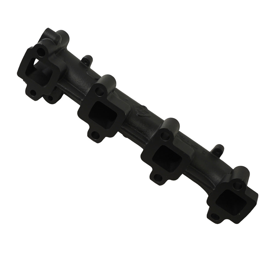 BD Diesel 1041461 exhaust manifold, cylinder head port flange view