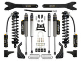 2008-2010 Powerstroke ICON Front and Rear Lift Kit (ICOK63125R)