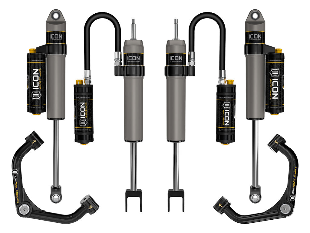 2011-2019 Duramax ICON Front and Rear Lift Kit (ICOK78103)