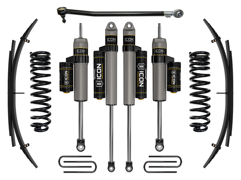 2017-2019 Powerstroke ICON 2.5 Front and Rear Lift Kit (ICOK62513L)