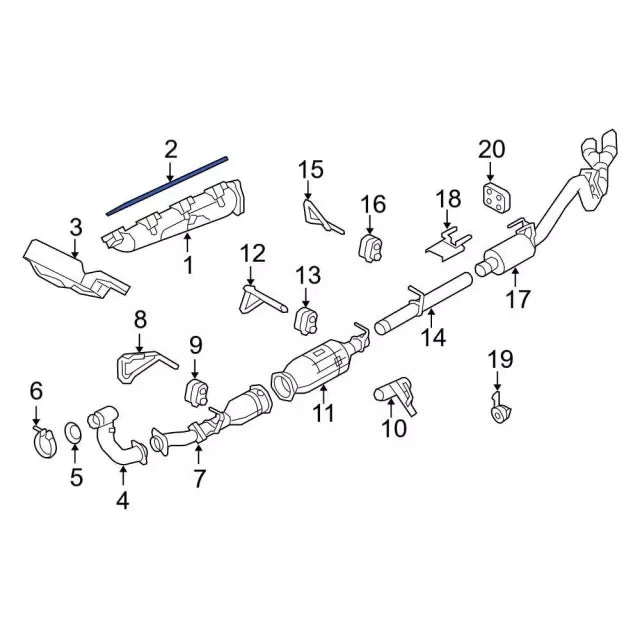 2003-2010 Powerstroke Exhaust Manifold Gasket