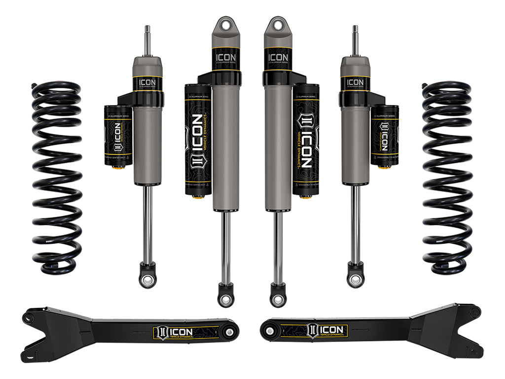 2023-2025 Powerstroke ICON 2.5 Front and Rear Lift Kit (ICOK65891R)