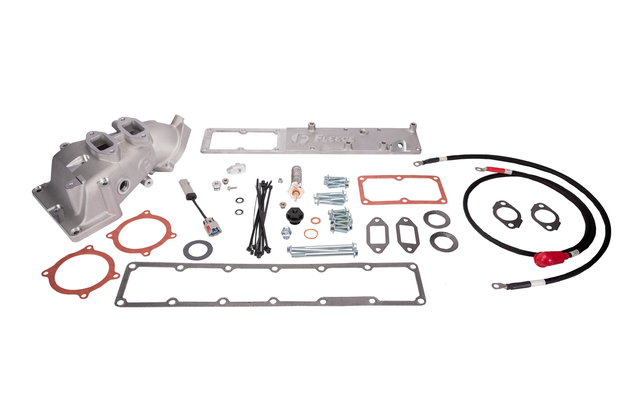 2007.5-2024 Cummins Intake Horn and Grid Heater Upgrade (FPE-CUMM-IHK-0724)