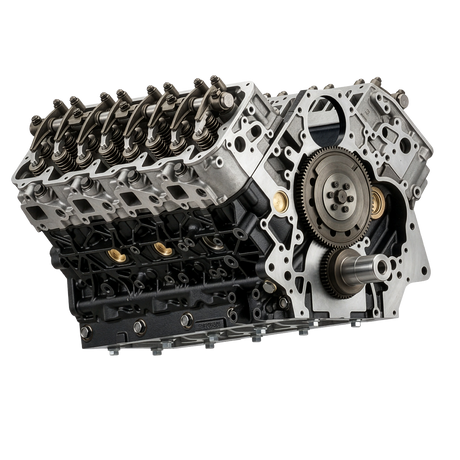 D&J Precision Machine Essential Reman Long Block for 2011-2016 6.6L LML Duramax