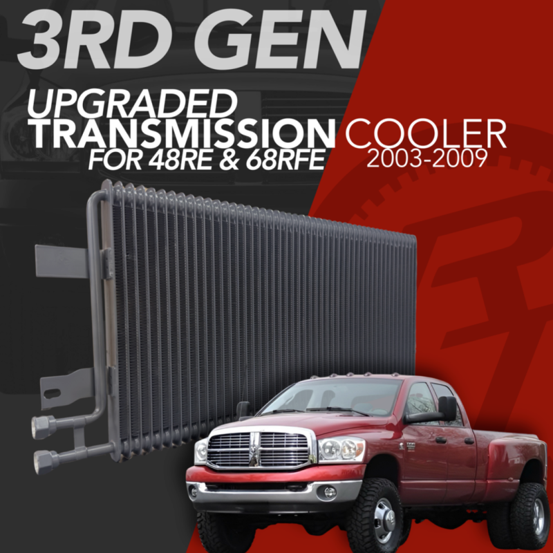 2003-2009 Cummins Fluidyne High-Performance Transmission Cooler (RT-48-0309)