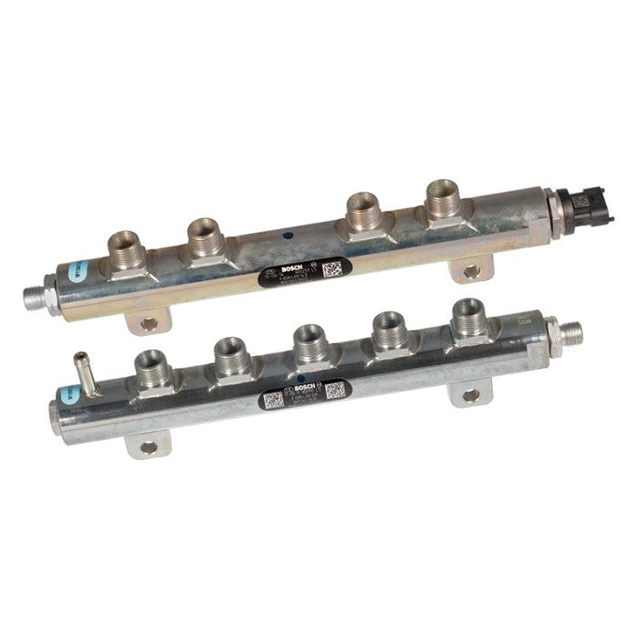 Bosch fuel rail set for 2006-2010 LBZ and LMM Duramax, driver and passenger rails