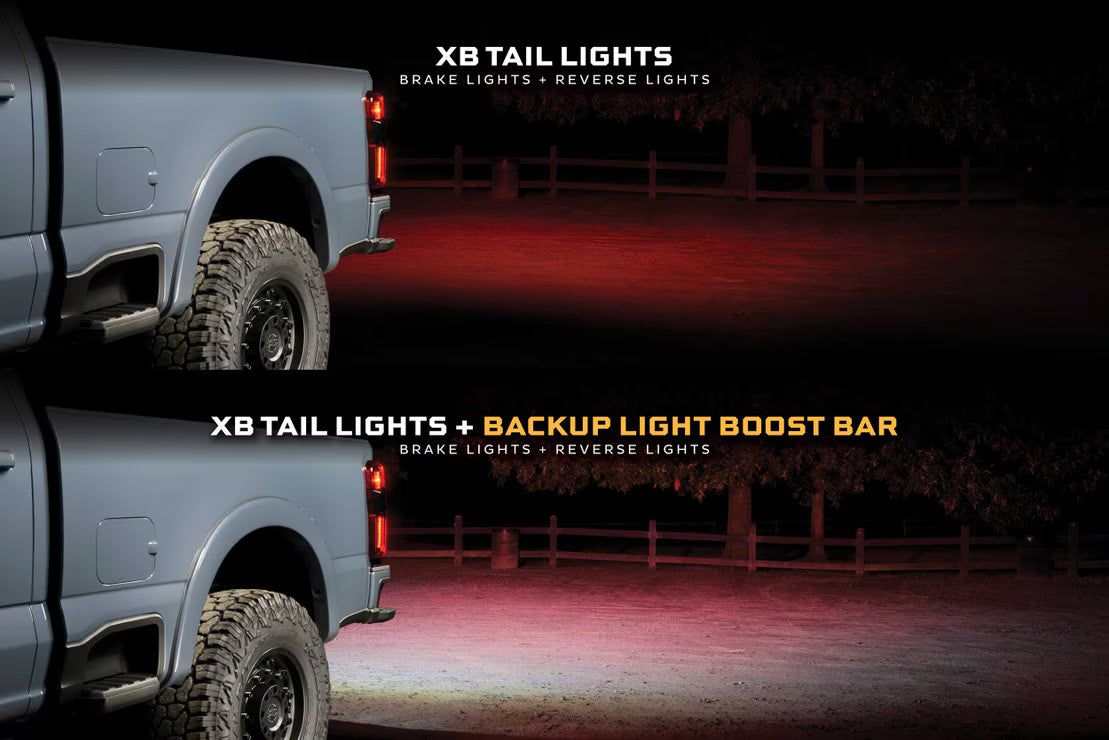 2023+ Powerstroke XB LED Tail Lights Smoked (LF352)