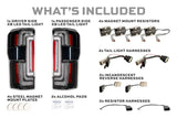 2023+ Powerstroke XB LED Tail Lights Smoked (LF352)