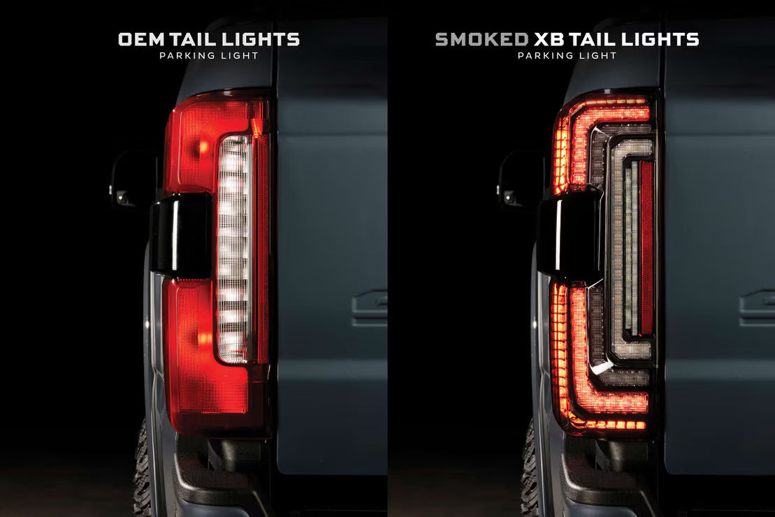 2023+ Powerstroke XB LED Tail Lights Smoked (LF352)