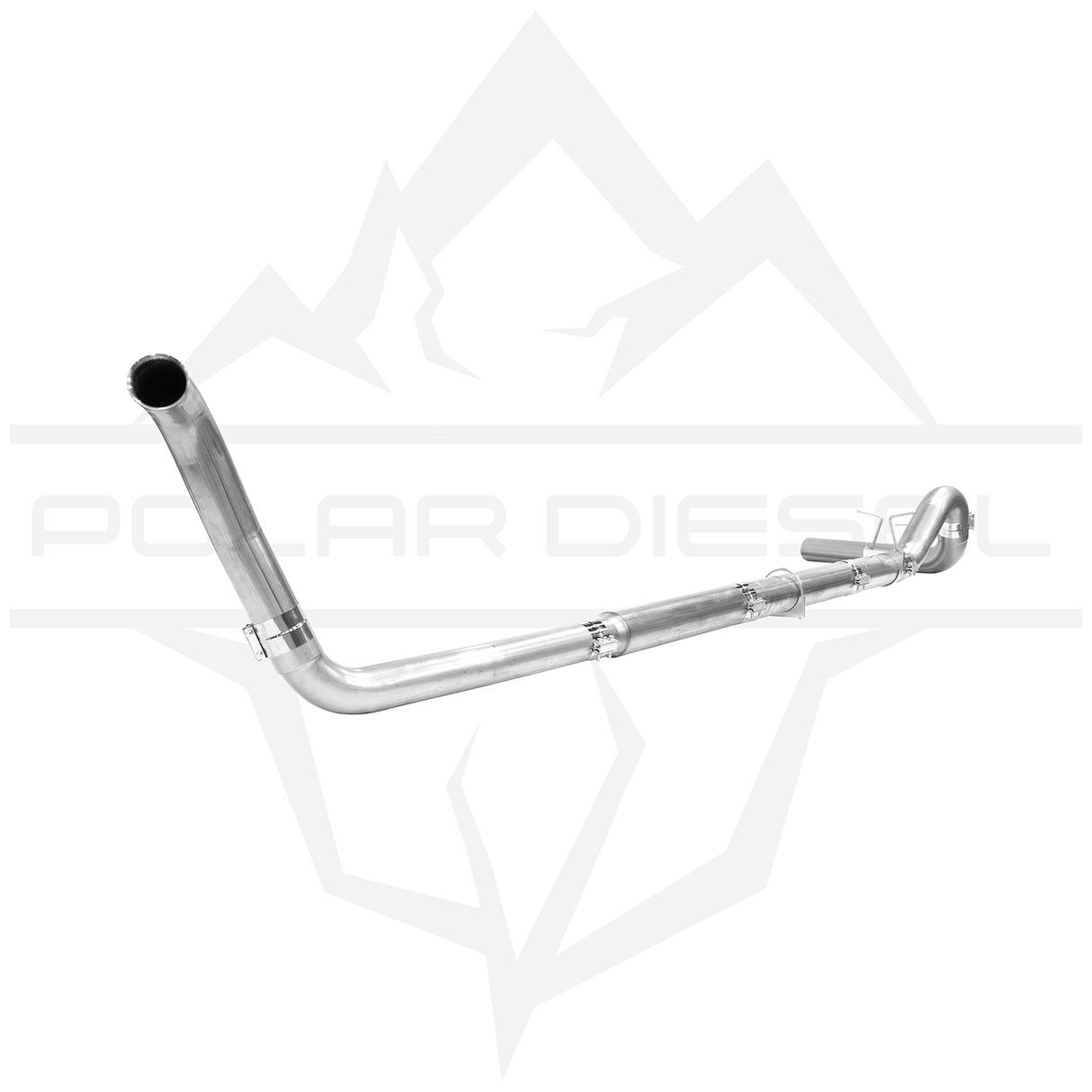 2003-2007 Ford Powerstroke 6.0L 5" SS Turbo Back Exhaust - No Muffler (PD-1-11519152)