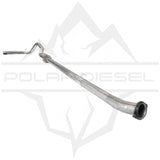 2011-2026 Ford Powerstroke 6.7L 4" SS Downpipe Back Exhaust - w/ Muffler (PD-1-12334141)