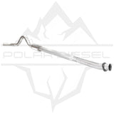 2011-2026 Ford Powerstroke 6.7L 5" SS Downpipe Back Exhaust - w/ Muffler (PD-1-12334151)
