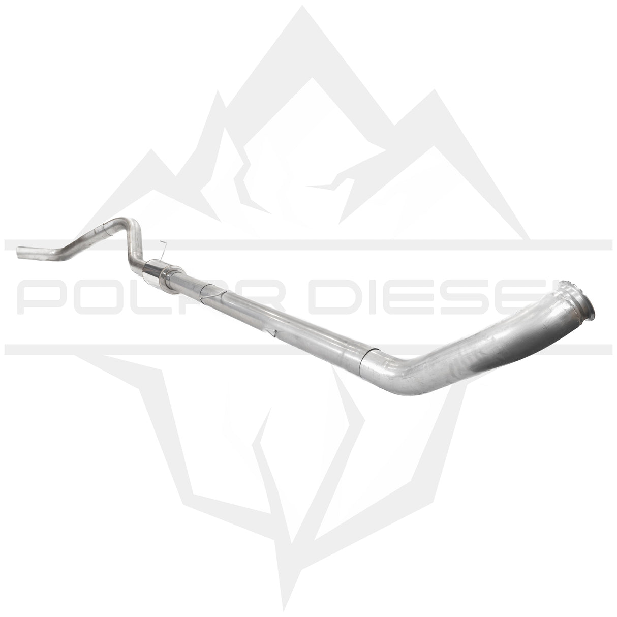 2010-2018 Cummins 6.7L 5" SS Turbo Back Exhaust - w/ Muffler (PD-1-22530151)
