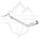 2010-2018 Cummins 6.7L 4" SS Turbo Back Exhaust - w/ Muffler (PD-1-22530141)