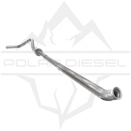 2019-2024 Cummins 6.7L 4" SS Downpipe Back Exhaust - w/ Muffler (PD-1-23133141)