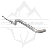 2010-2018 Cummins 6.7L 5" SS Turbo Back Exhaust - w/ Muffler (PD-1-22530151)