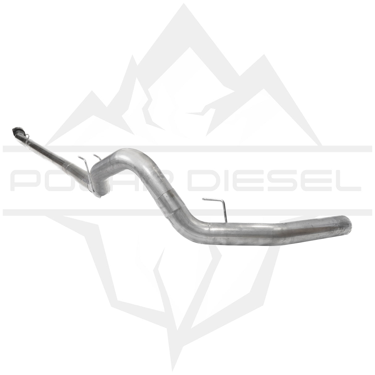 2011-2026 Ford Powerstroke 6.7L 4" SS Downpipe Back Exhaust - No Muffler (PD-1-12334142)