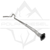 2011-2026 Ford Powerstroke 6.7L 4" SS Downpipe Back Exhaust - No Muffler (PD-1-12334142)
