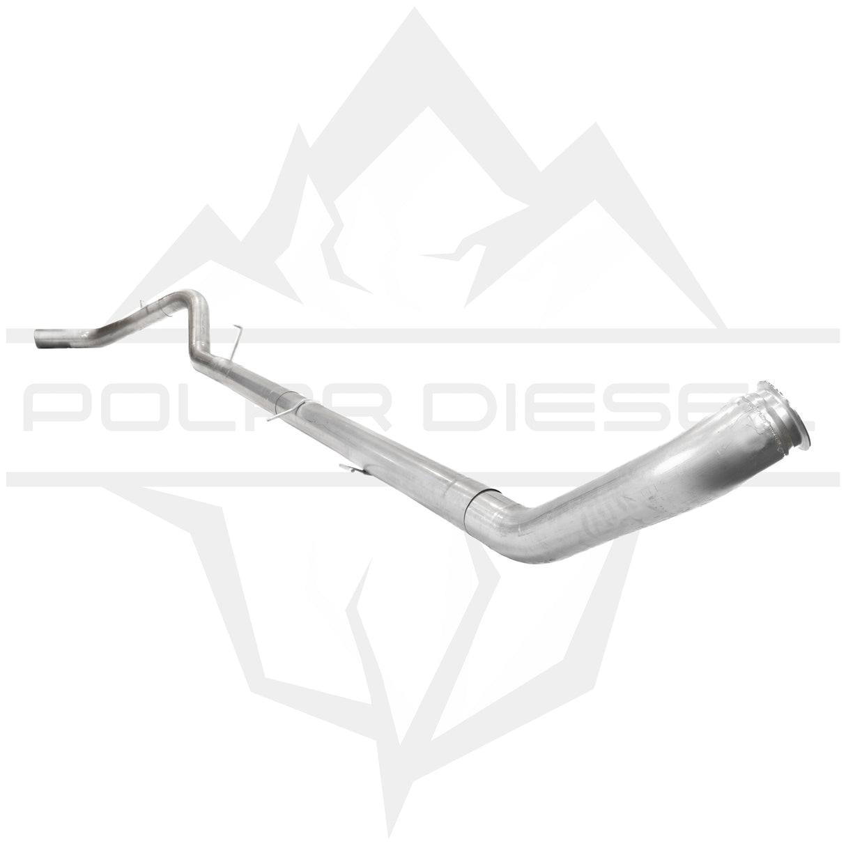 2010-2018 Cummins 6.7L 5" SS Turbo Back Exhaust - No Muffler (PD-1-22530152)