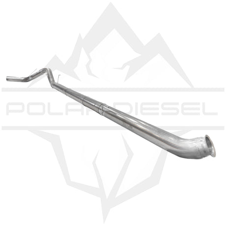 2019-2024 Cummins 6.7L 5" SS Downpipe Back Exhaust - No Muffler (PD-1-23133152)