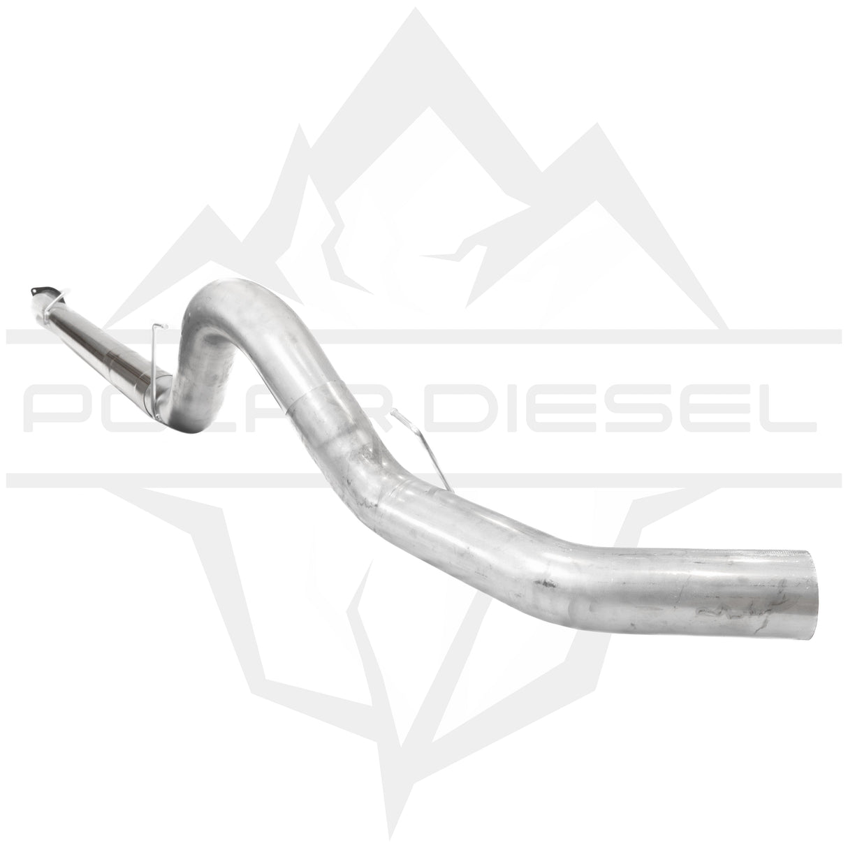 2011-2026 Ford Powerstroke 6.7L 5" SS Downpipe Back Exhaust - No Muffler (PD-1-12334152)