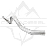 2011-2026 Ford Powerstroke 6.7L 5" SS Downpipe Back Exhaust - No Muffler (PD-1-12334152)