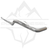 2019-2024 Cummins 6.7L 5" SS Downpipe Back Exhaust - No Muffler (PD-1-23133152)