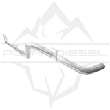 2010-2018 Cummins 6.7L 4" SS Turbo Back Exhaust - No Muffler (PD-1-22530142)