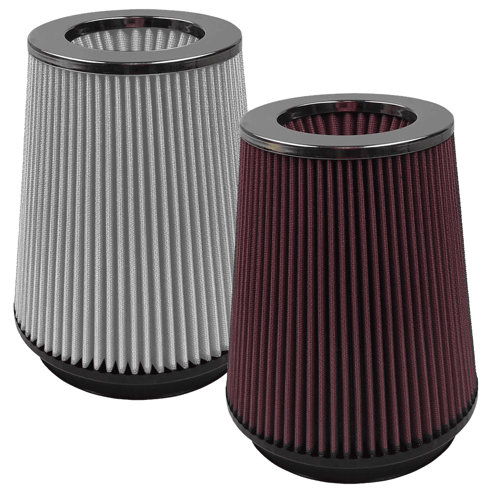 Replacement Cotton Cleanable Air Filter for Intake Kits 75-1532, 75-1525