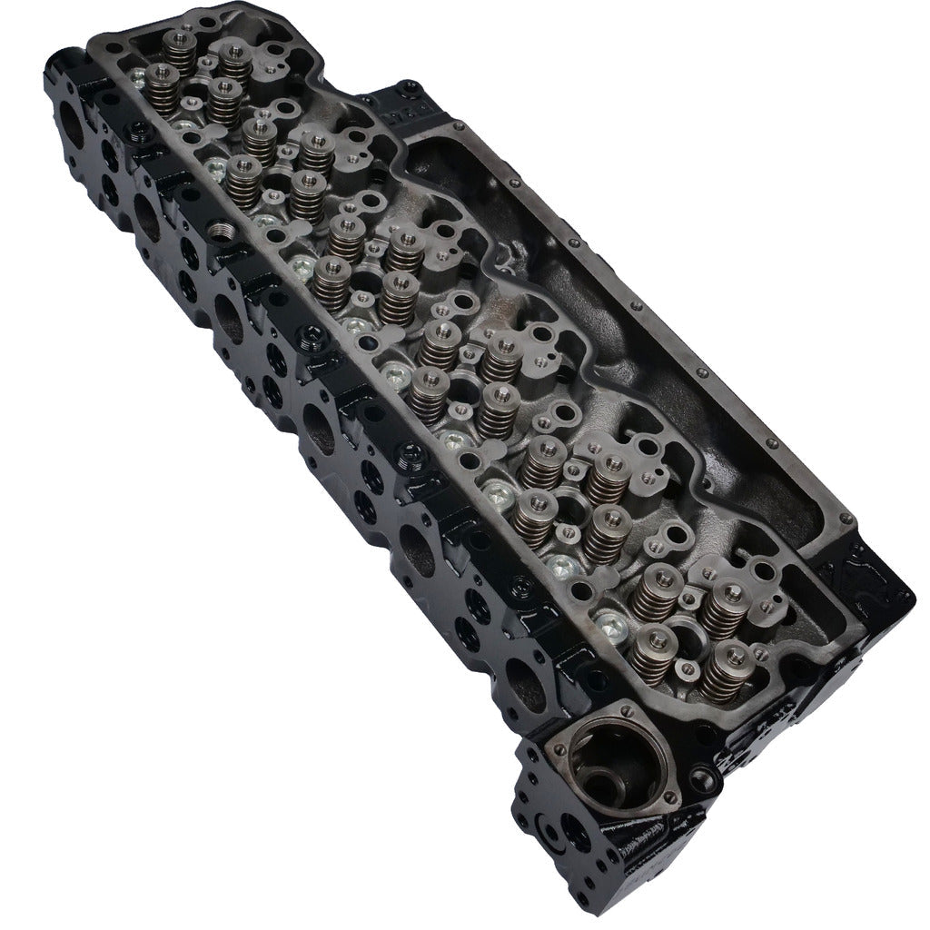 D&J Precision Machine Stage 1 Performance Cylinder Head 6.7L Cummins w/ Fire Ring & Head Gasket 2019-2024 — performance cylinder head stage 1 dodge ram 6 7l cummins 2019 2024 alt1
