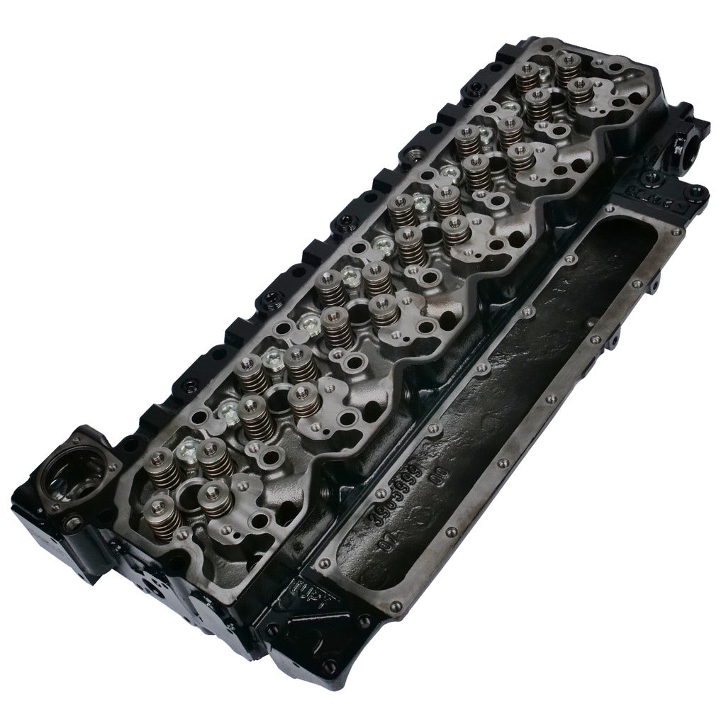 D&J Precision Machine Stage 1 Performance Cylinder Head 6.7L Cummins w/ Fire Ring & Head Gasket 2019-2024 — performance cylinder head stage 1 dodge ram 6 7l cummins 2019 2024