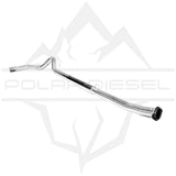 2011-2026 Ford Powerstroke 6.7L 5" 304SS Polished Downpipe Back Exhaust - No Muffler (PD-1-12334352)