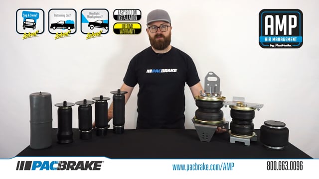 2015-2020 3.0L Powerstroke Alpha HD Pro S Air Spring Kit (HP10358-J-S)