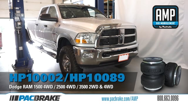 2003-2020 Cummins Alpha HD Pro S Rear Air Suspension Kit (HP10002-J-S)