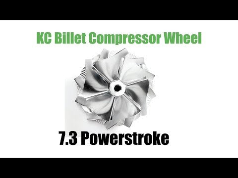 1999-2003 Powerstroke KC Drop-In Billet Compressor Wheel (300022)