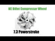 1999-2003 Powerstroke KC Drop-In Billet Compressor Wheel (300022)