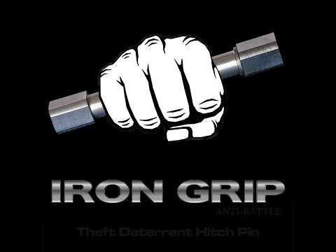 Universal Iron Grip Anti-Rattle Hitch Pin For Solid Shank (GH-021)