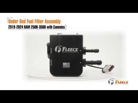 2019-2024 Cummins Under Bed Fuel Filter Assembly (FPE-CUMM-UBFA-1924)