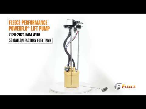 2020-2024 Cummins PowerFlo Lift Pump w/ 50 Gal Fuel Tank (FPE-PF-CUMM-2024-50)