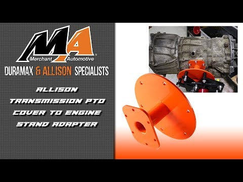 Allison 1000 Transmission PTO Cover To Engine Stand Adapter (10730)